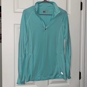 RBX - 1/4 Zip Reflective logo Performance Long Sleeve - Medium